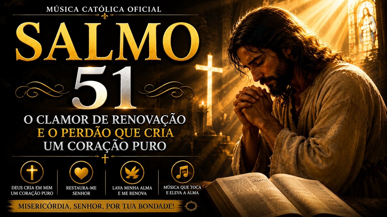 Salmo 51: Renovação e Perdão (segunda versão) - Música #salmos #salmo #musica #louvor #gospelmusic