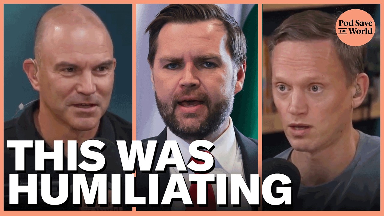 JD Vance FALLS APART, Embarrassing Trump on World Stage