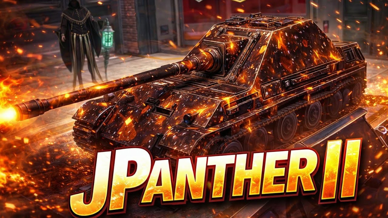 🔥 Jagdpanther II 💥 Gameplay – German Precision & Power!