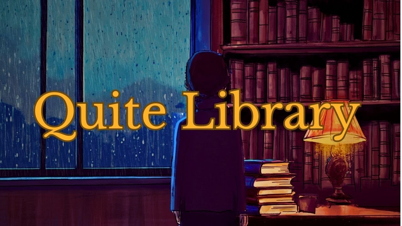 Rainy Library ASMR 🌙 Sleepy Relaxing Story to Fall Asleep
