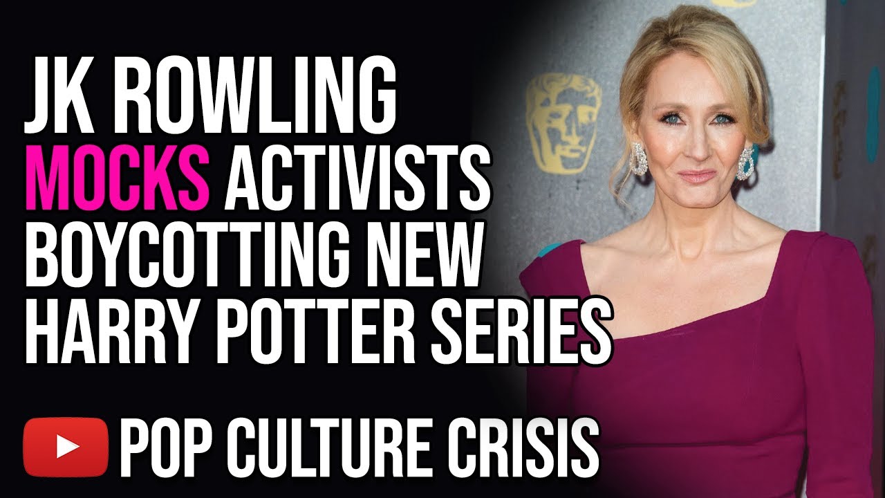 JK Rowling MOCKS Activists Calling For Boycott of New Harry Potter Series