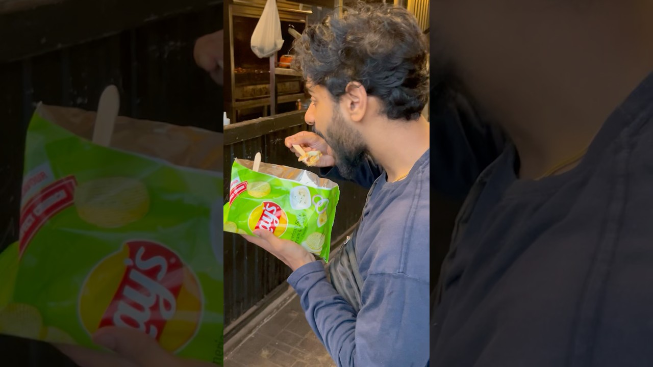 LAYS SHAWARMA | STREET FOOD #trending #food #foodie #shawarma