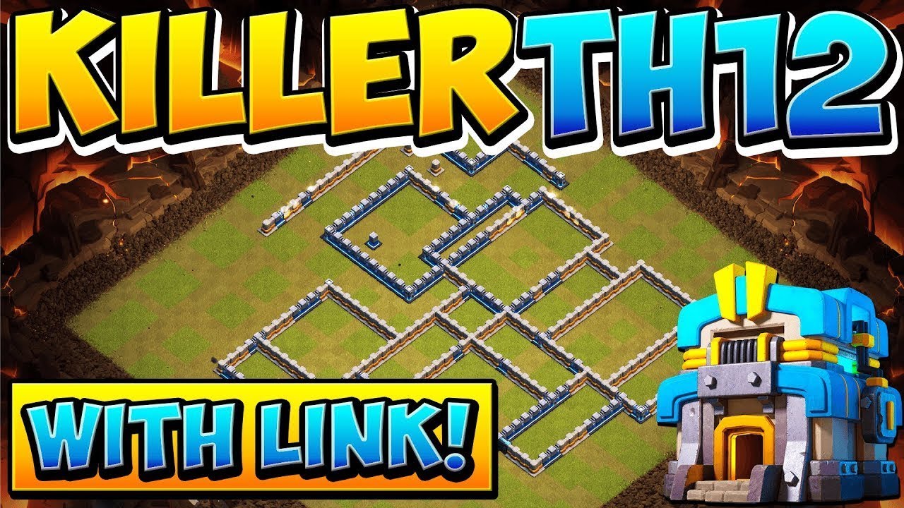 KILLER Town Hall 12 War Base with Link! BEST New TH12 Base Layout 2020