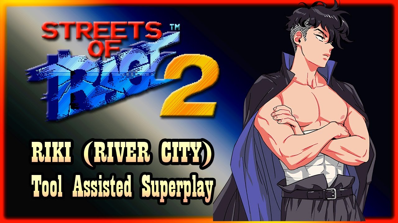 【TAS】STREETS OF RAGE 2 - RIKI (RIVER CITY GIRLS MOD \ MANIA DIFFICULT)