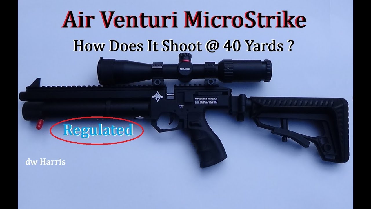 Air Venturi MicroStrike Regulated PCP Air Pistol / Carbine