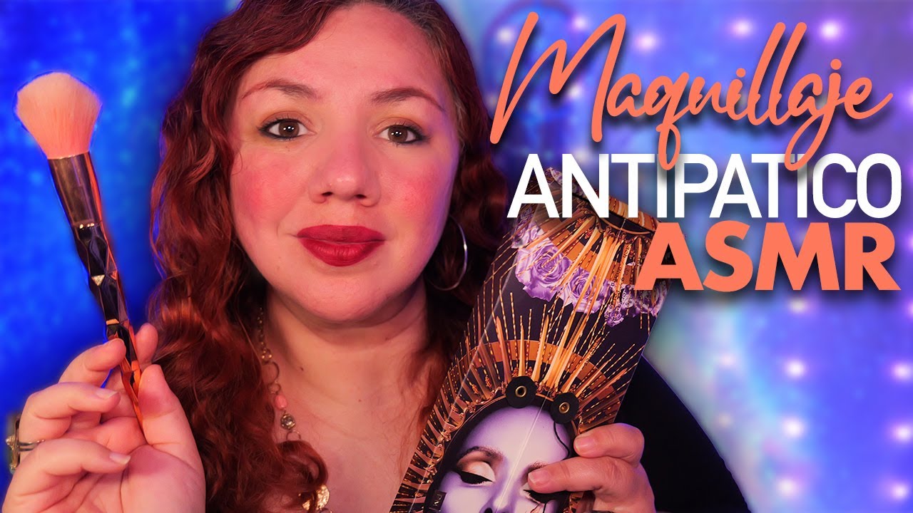 ASMR Tu Tia MAS ANTIPATICA te MAQUILLA [ Roleplay 4K en Español ]