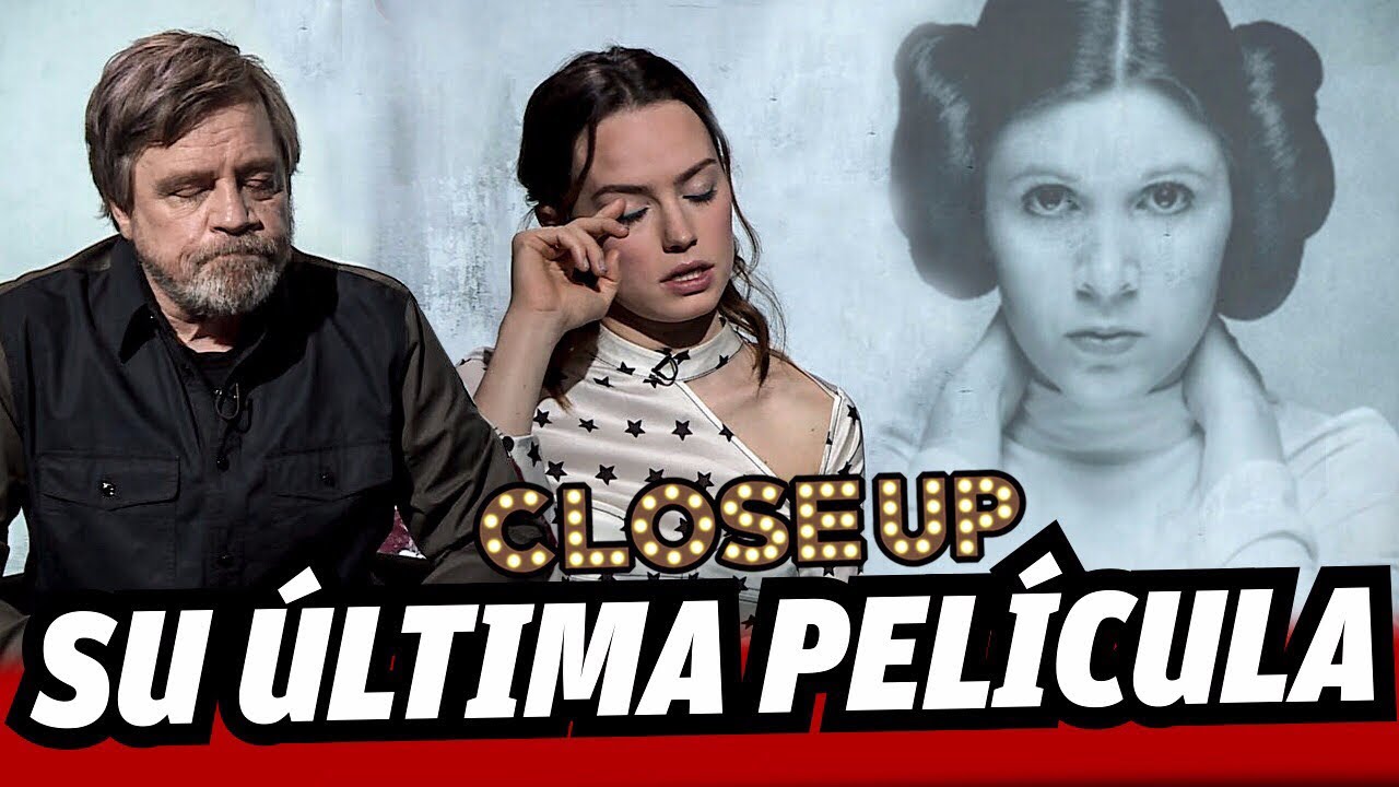 Mark Hamill y Daisy Ridley recuerdan a Carrie Fisher