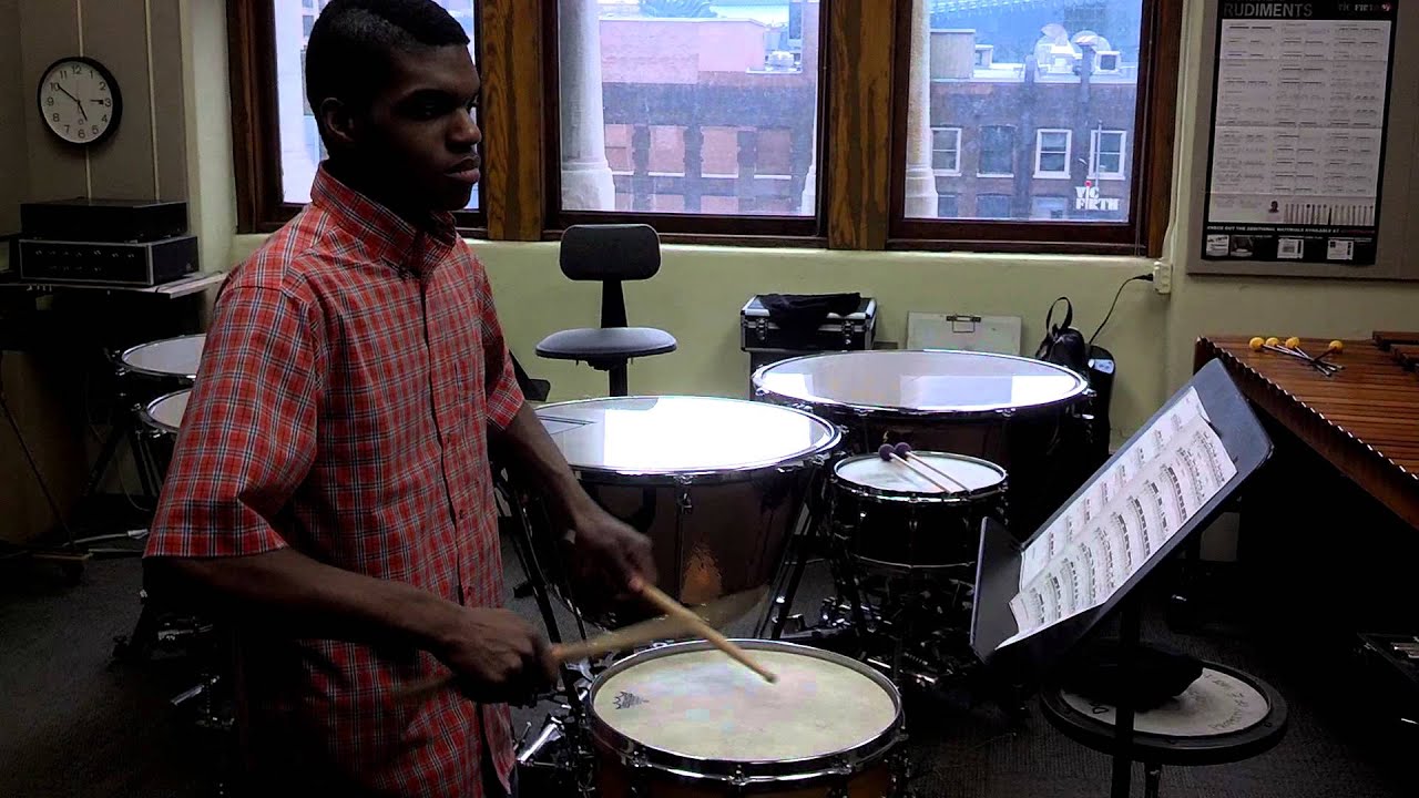 Eugene Mason IV Audition at Roosevelt CCPA