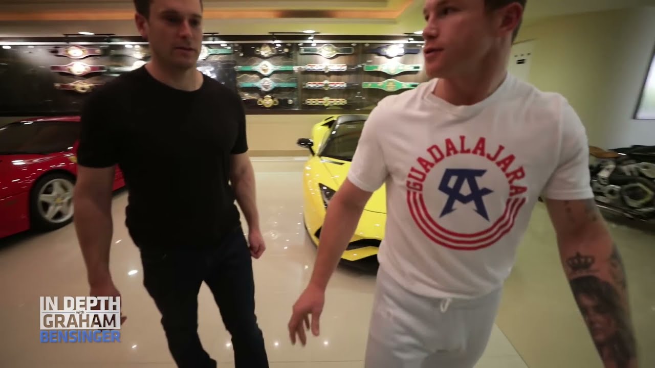 Canelo Alvarez shows off Car Collection