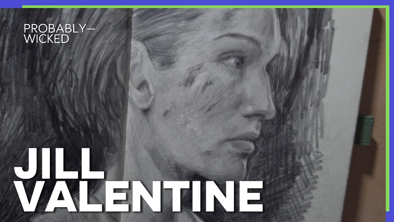 First page of my Moleskine Sketchbook | Jill Valentine