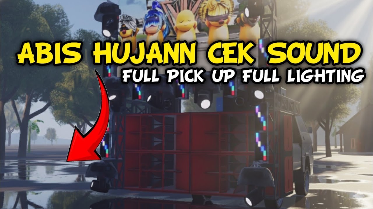 AKU CEK SOUND SYSTEM DI ROBLOX😍🤙
