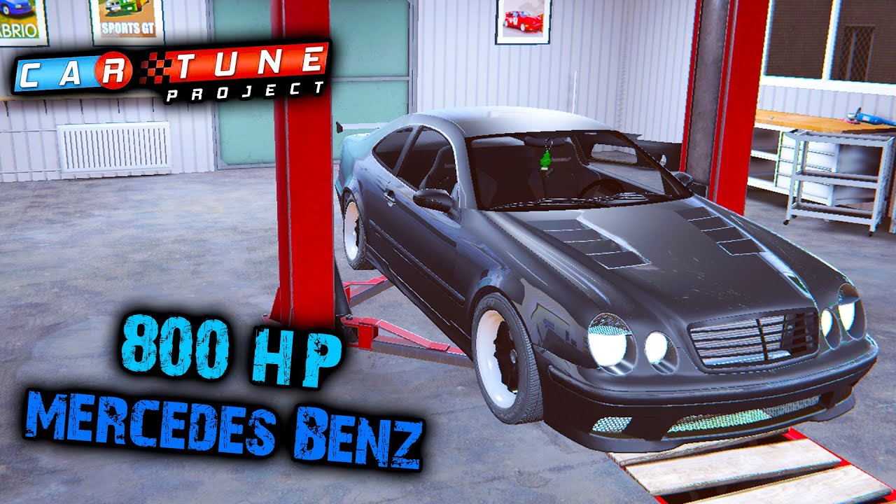 This 800HP Mercedes Benz is Aggressive! // Car Tune Project