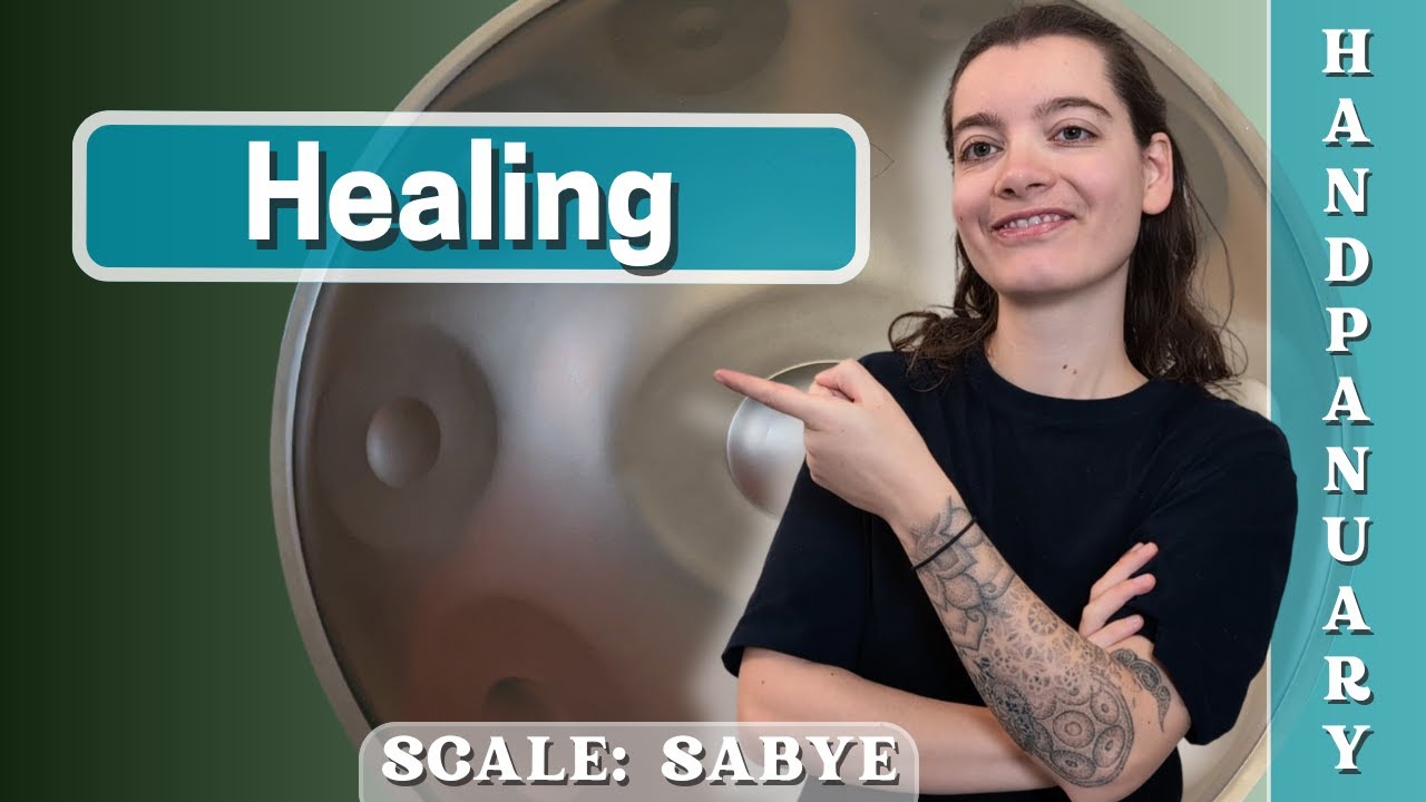 Healing | Meditative Handpan Tutorial | Handpanuary 11