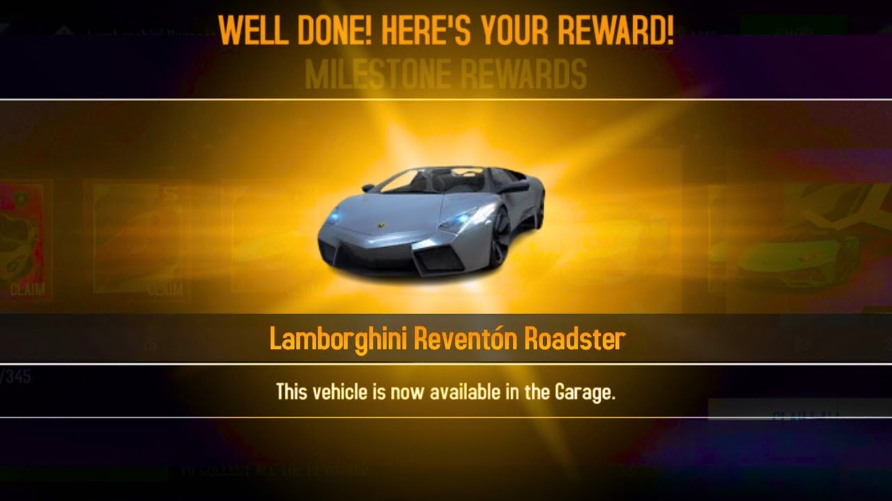 FREE KING UNLOCKED! Claim Your Throne: Asphalt 8 Lamborghini Reventón Roadster Treasure Rush 2024