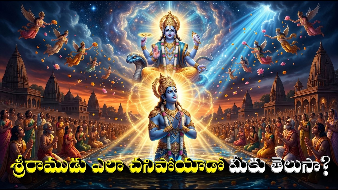 శ్రీరాముడు ఎలా మరణించాడు?  మీకు తెలుసా? | #devotionalstory #telugudevotional #viral #trending #god