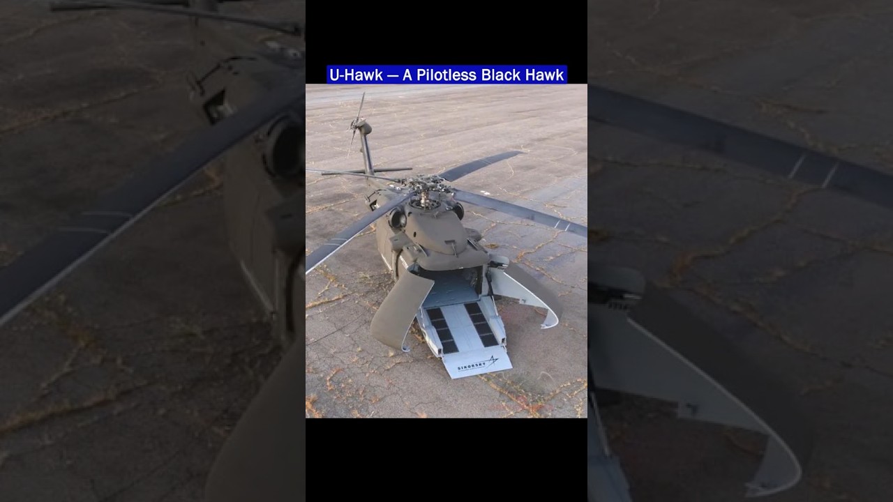 Новый U-Hawk от Lockheed Martin &mdash; беспилотный вертолёт Black Hawk