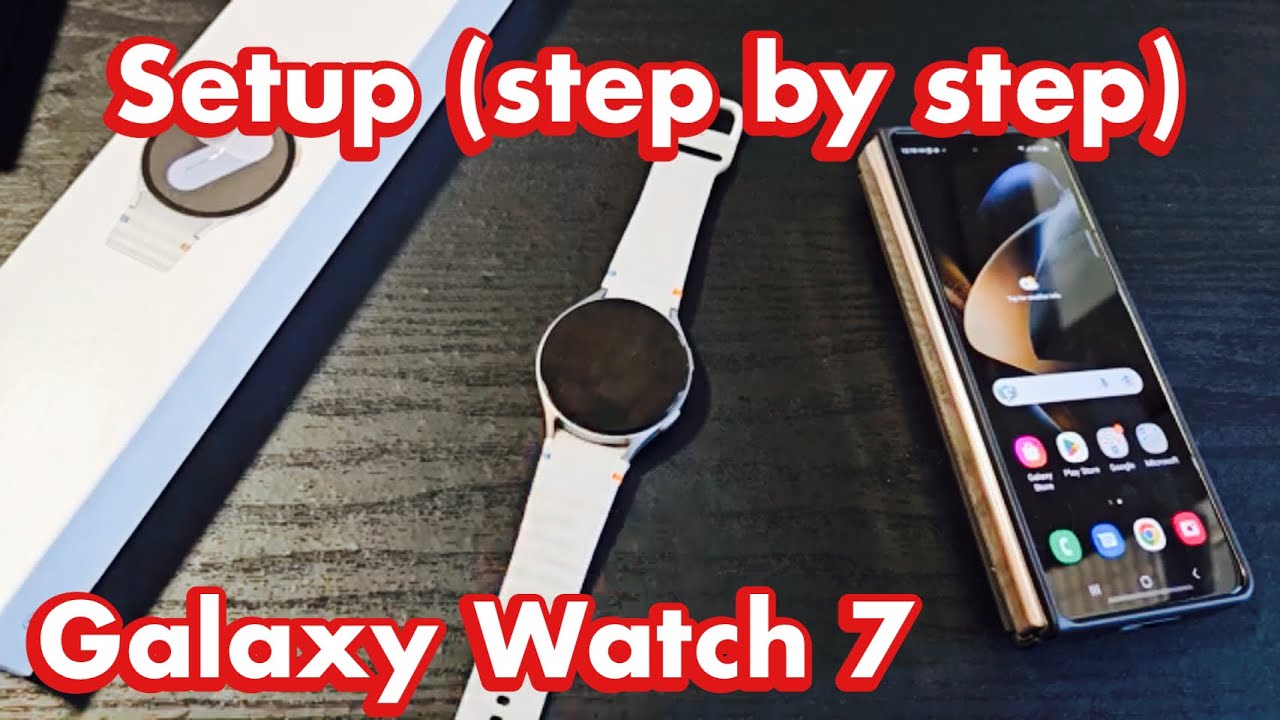 Galaxy Watch 7: How to Setup (step by step)