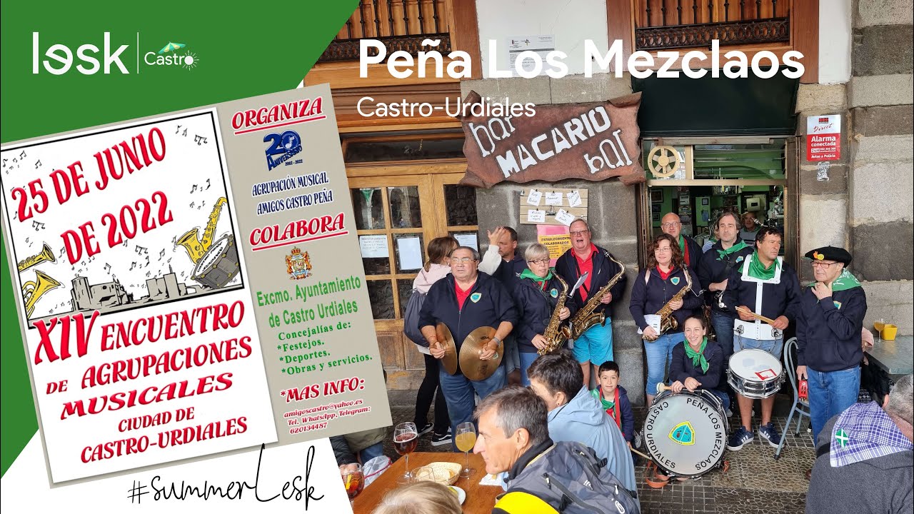 Peña Los Mezclaos | XIV Encuentro de Peñas | Semana Grande 2022 | #summerLesk