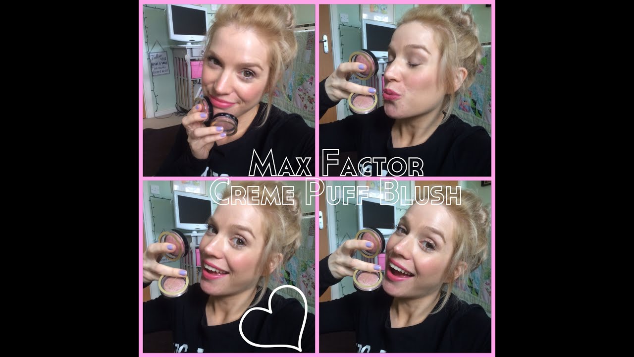 Max Factor Creme Puff Blush Review - EXQUISITE BLUSHES!!