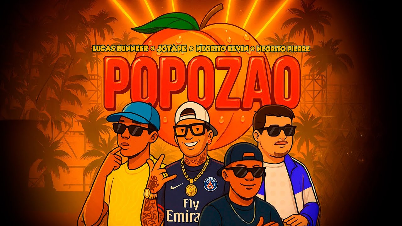 POPOZAO 🍑 - Lucas Bunnker, Jotape, Negrito Kevin, Negrito Pierre