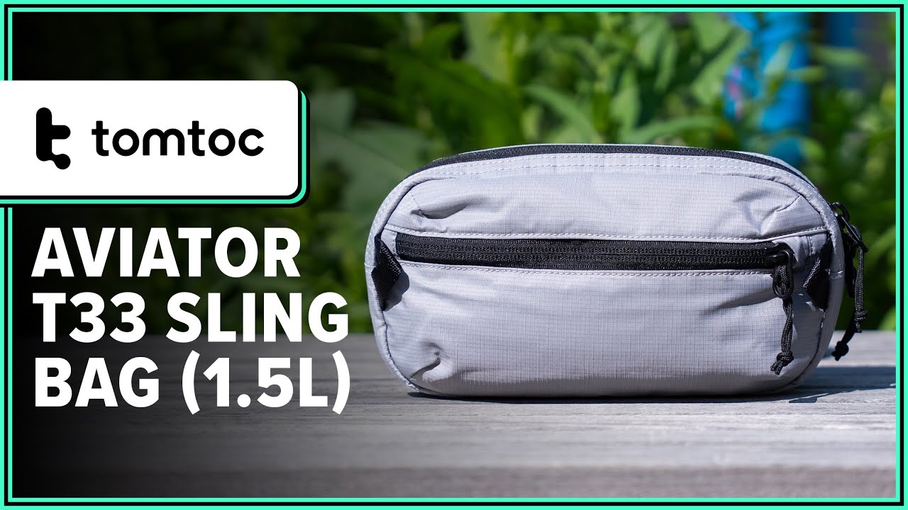 tomtoc Aviator T33 Sling Bag (1.5L) Review (2 Weeks of Use)