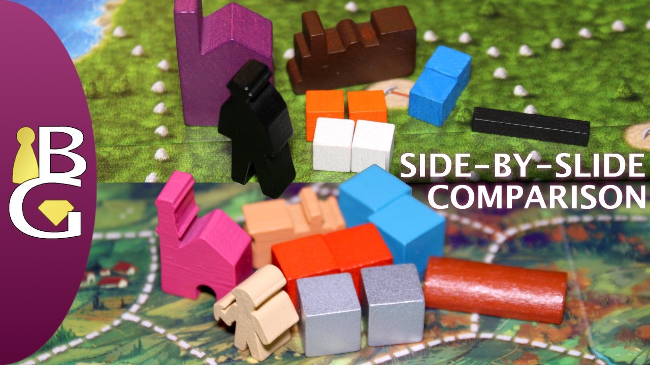 Tinners' Trail &mdash; Side-by-Slide Board Game Comparison 👥