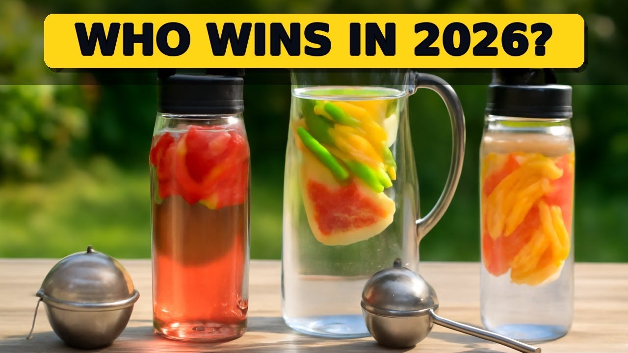 Top 5 Best Fruit Infuser 2026 - Elevate Your Hydration with Flavor