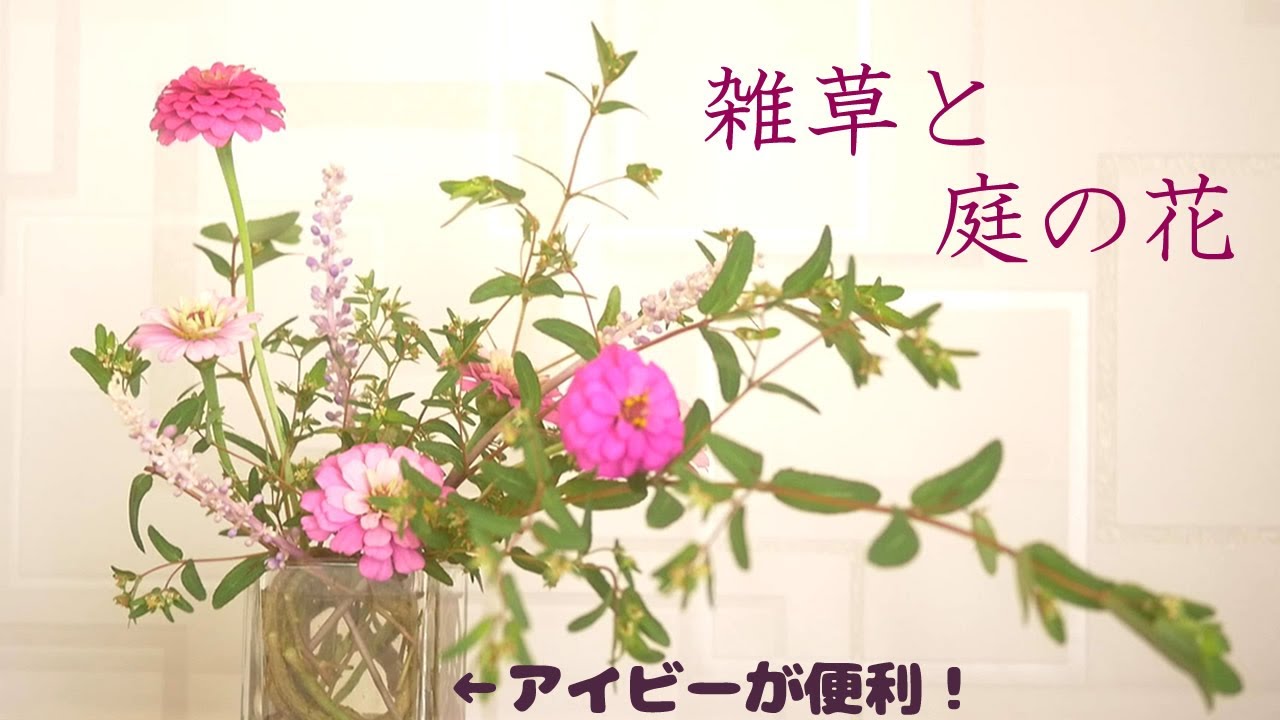 [Икебана] Сорняки тоже одно из прекрасных растений 🌸 мир моего веселого хобби ✨
