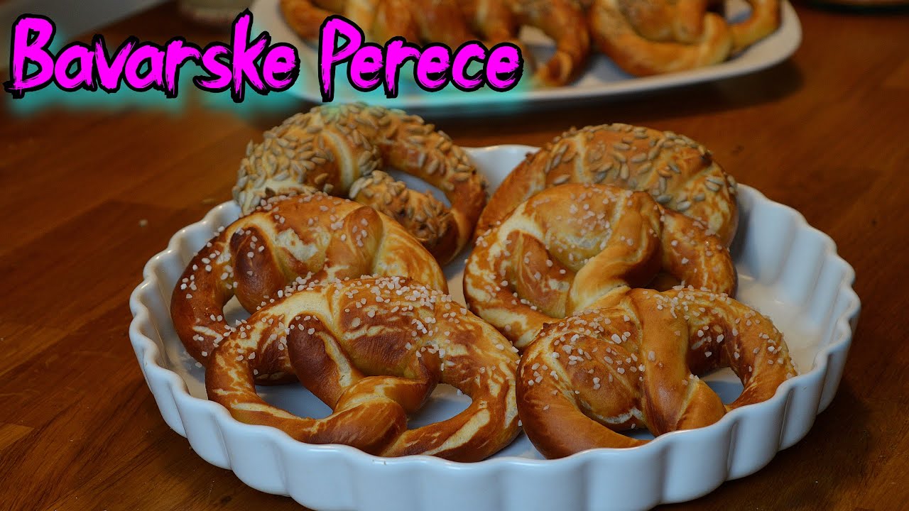 ORIGINALNE BAVARSKE PERECE BEZ ČEKANJA DA TESTO NARASTE/ BAYERISCHE BREZEL/SOFT PRETZELS/2024