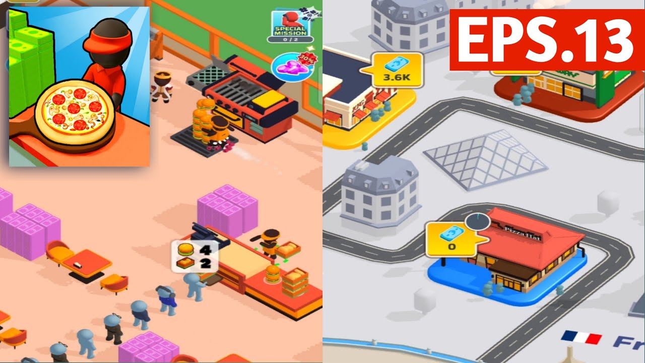Pizza Ready! - Eps.13: The Last Restaurant in Pizza Ready! Burger Queen! #pizzaready #games #gaming