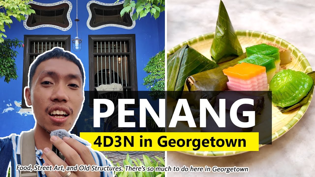 MALAYSIA | 🇲🇾 Exploring Georgetown, Penang — Michelin Food, Street Art, and Heritage Buildings.