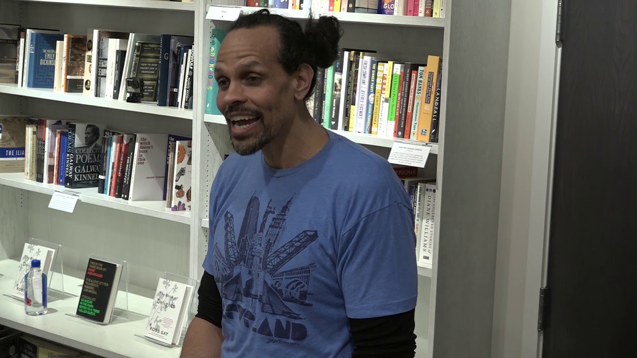 Ross Gay, poet and author of “The Book of Delights,” in conversation with Hanif Abdurraqib