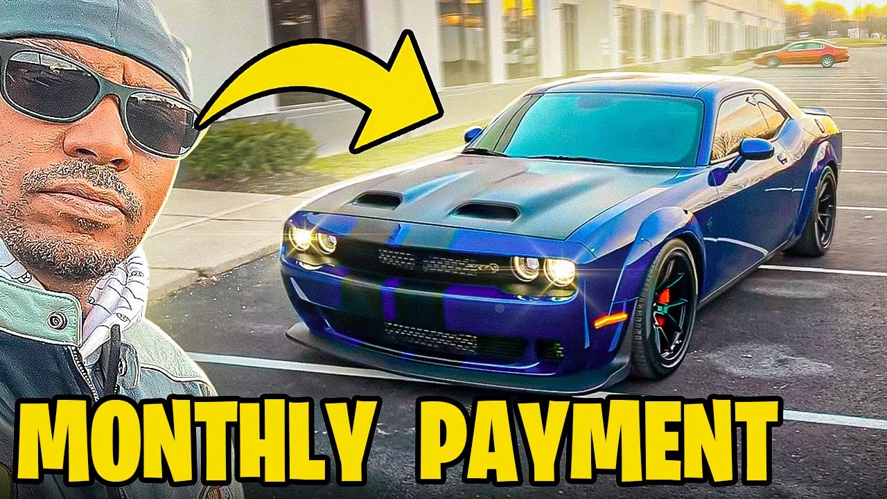 MONTHLY PAYMENT ON A HELLCAT REDEYE WIDEBODY...
