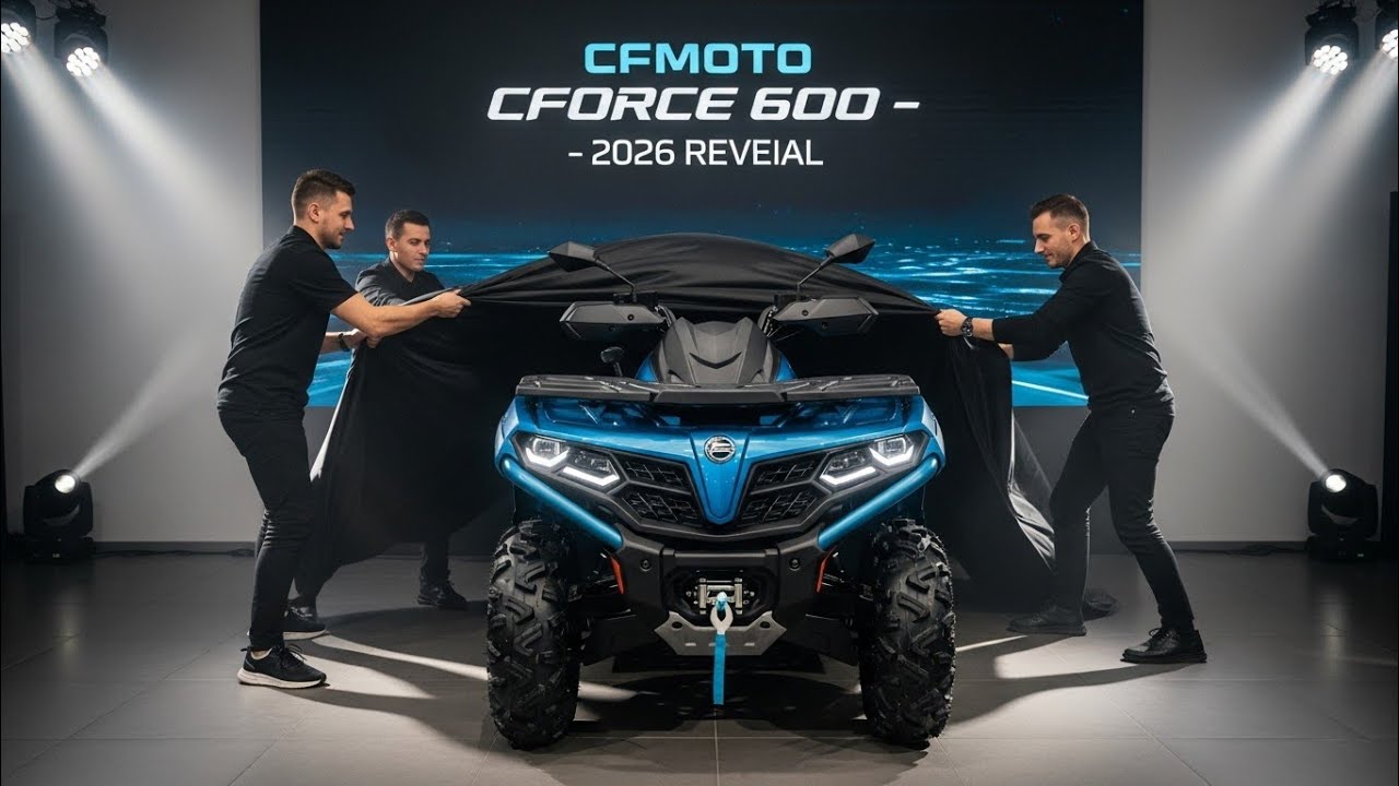 CFMoto CForce 600 2026 года | Квадроцикл среднего класса, который меняет всё!
