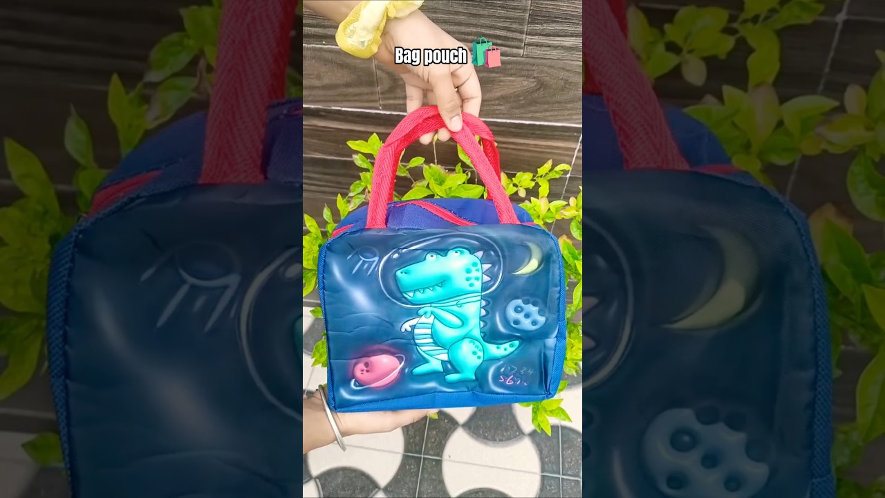 unboxing bag pouch 🛍️