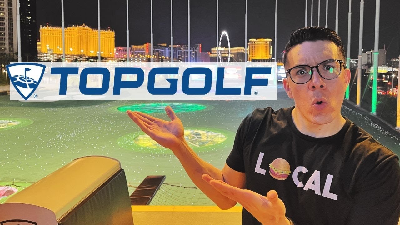 THE BIGGEST Topgolf in the world! -  Las Vegas