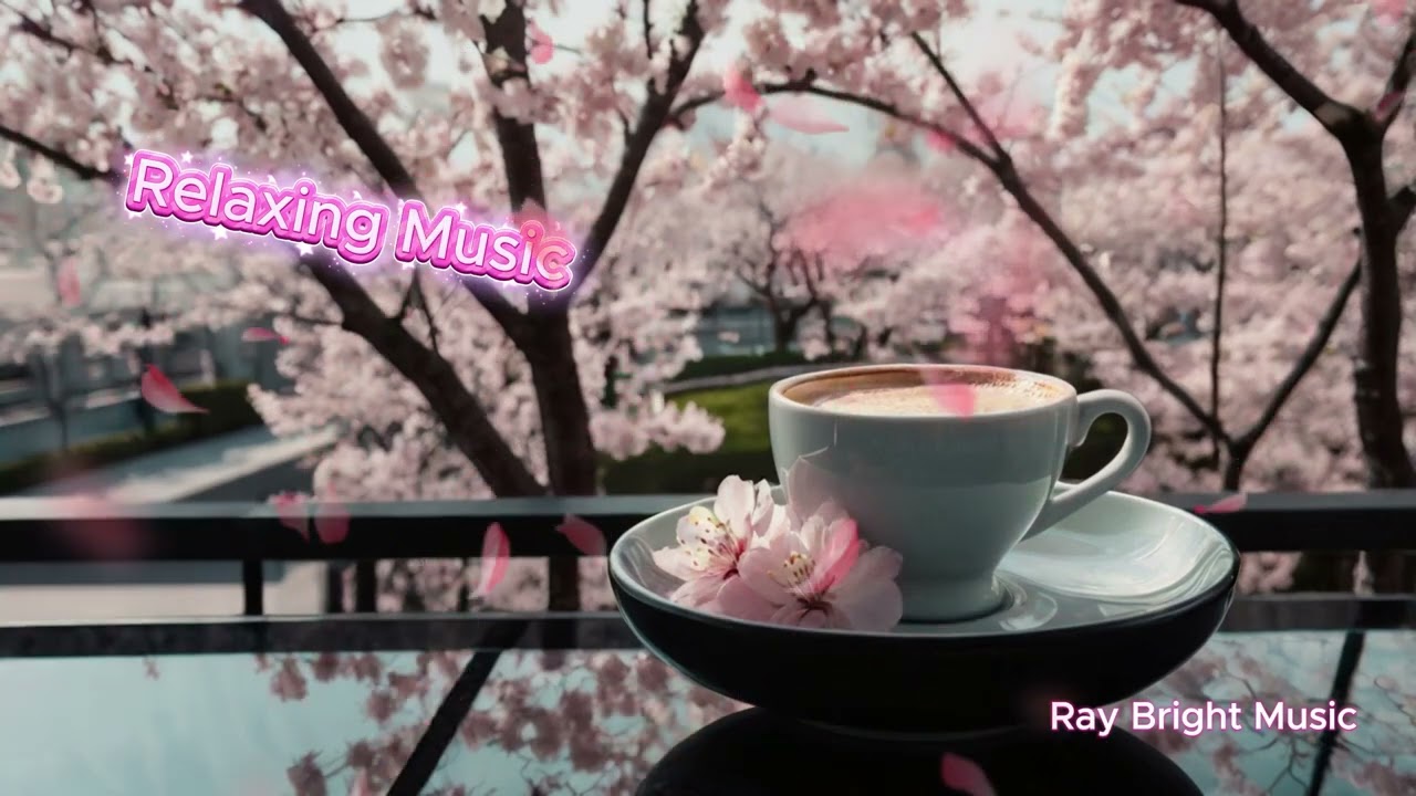 (Playlist 2) Mellow jazz piano with cherry blossom aroma 🌸 ideal for study & work 💻