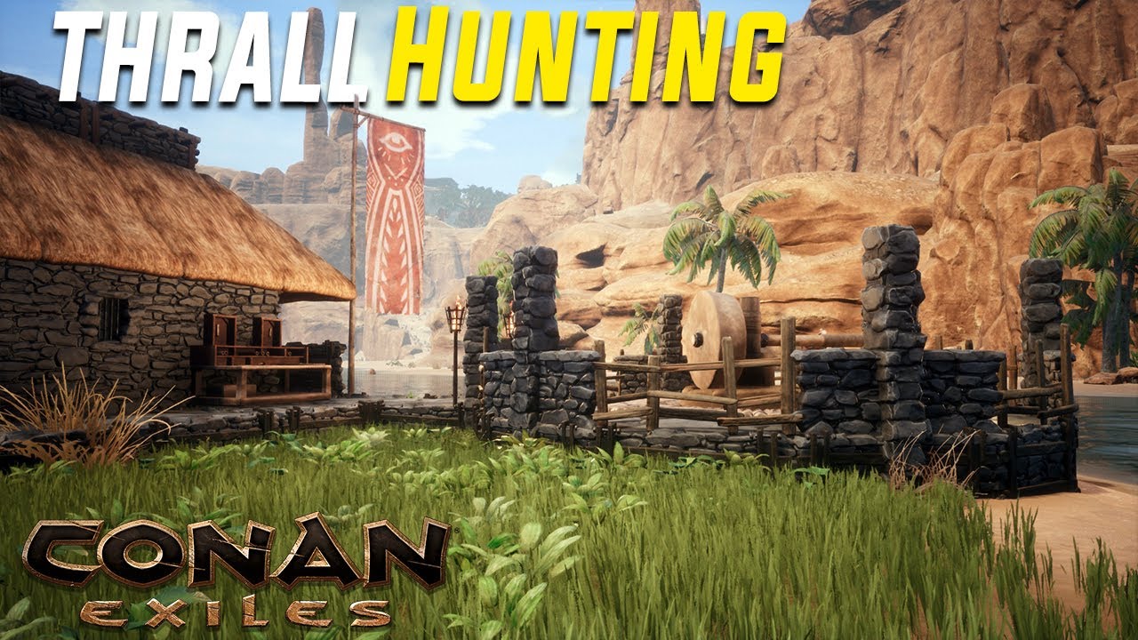 MY FIRST THRALLS | Conan Exiles Modded Let's Play/Gameplay Ep07