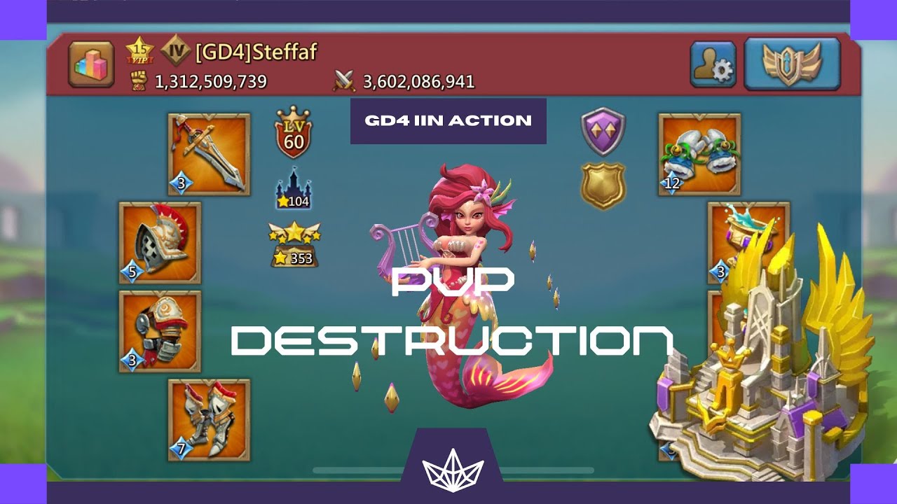 Daily PvP rallies eating those yummy troops with bloodbaths..!!