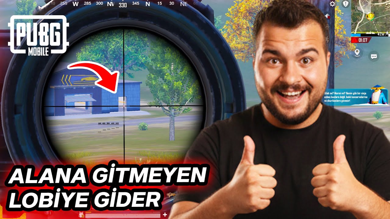 ALANA GİTMEYEN LOBİYE GİDER !!!  - PUBG Mobile