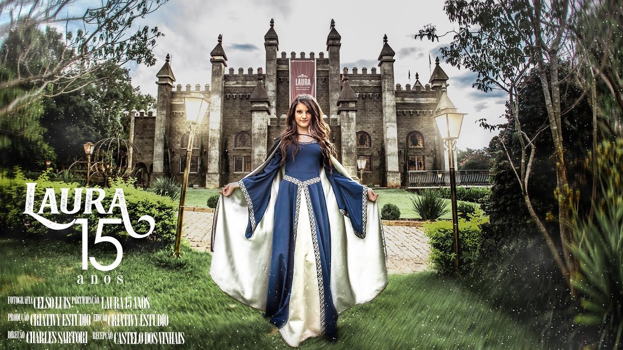 Ensaio de 15 anos | Castelo dos Vinhais | Debutante Laura | Criativy Estúdio 4k