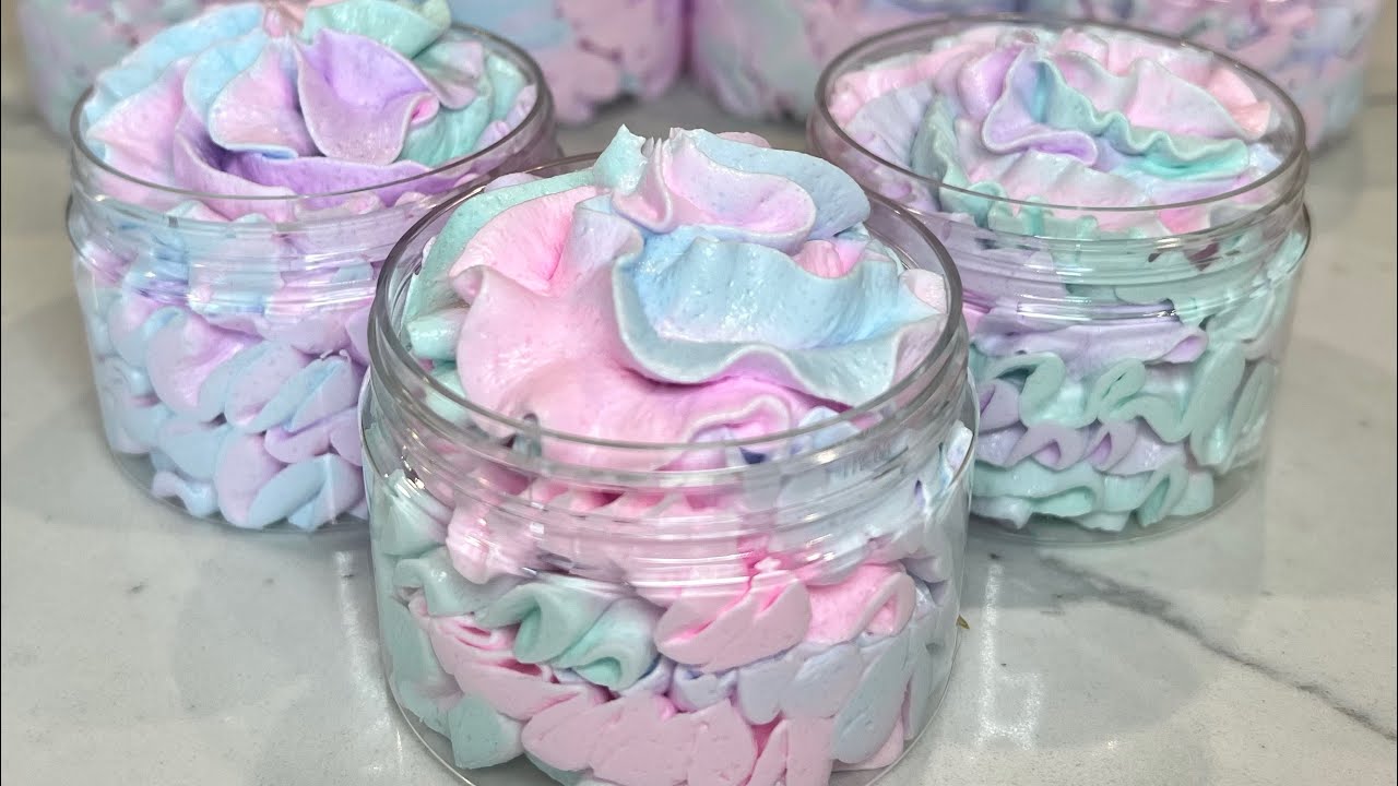 Asmr piping whipped soap and body butter compilation. Sounds to relax and sleep to