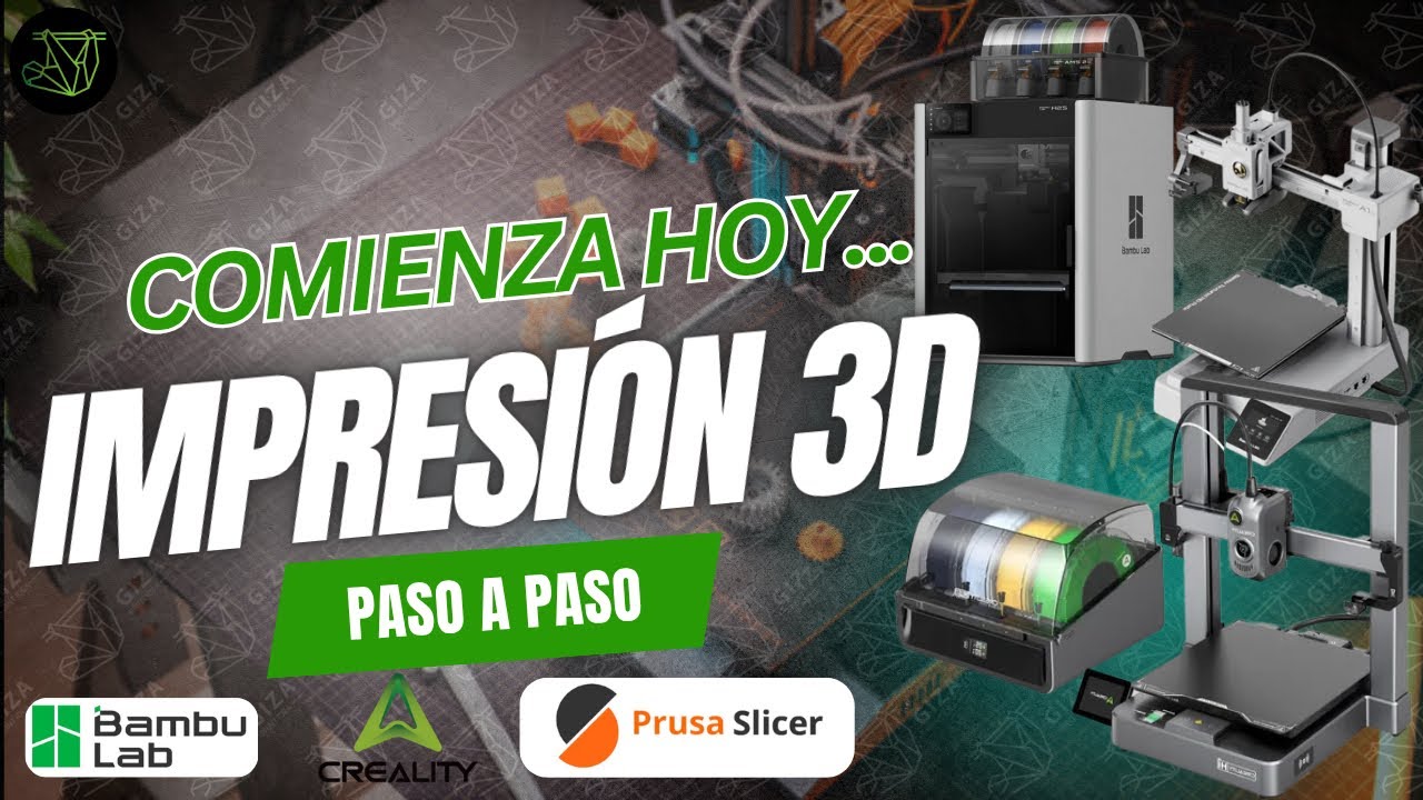 IMPRESIÓN 3D DESDE CERO en 2025 | Qué impresora comprar, filamentos, bancos de archivos y laminador