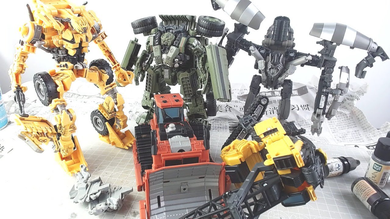Transformers SS DAVASTATOR Repaiting 大力神重涂直播