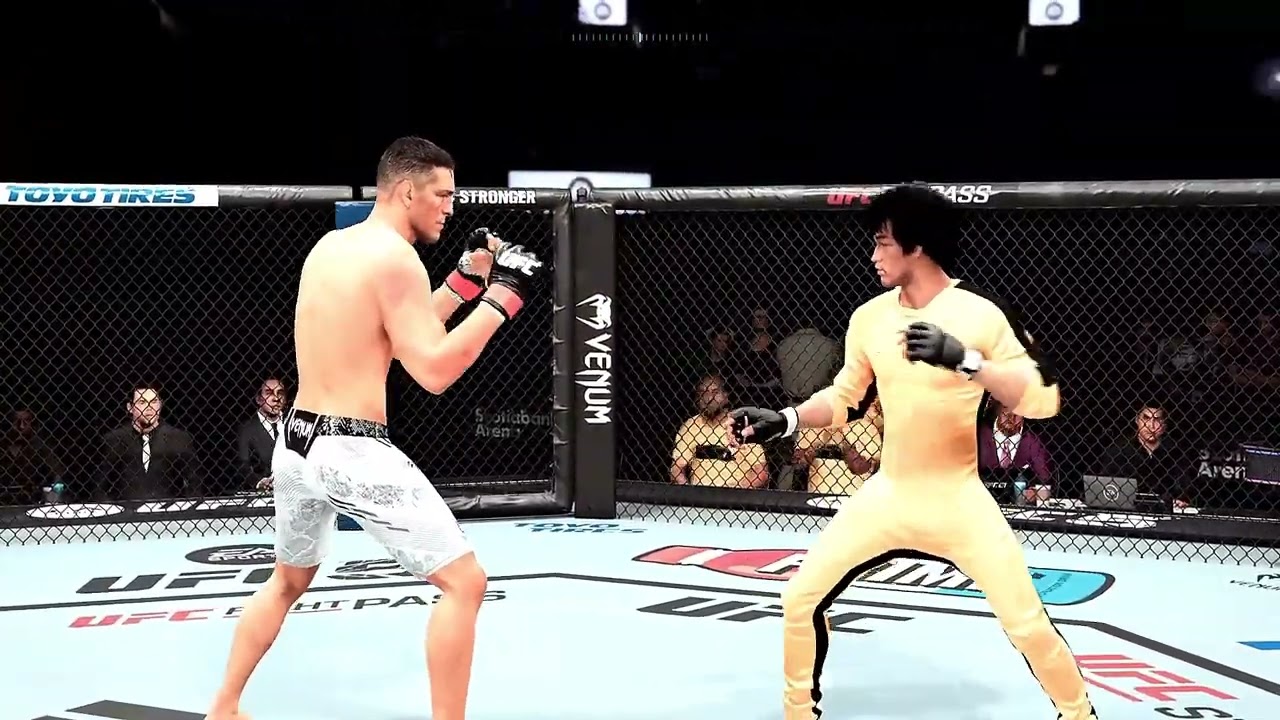 Nick Diaz Vs Bruce Lee | EA Sports | UFC 5 | MjB UFC