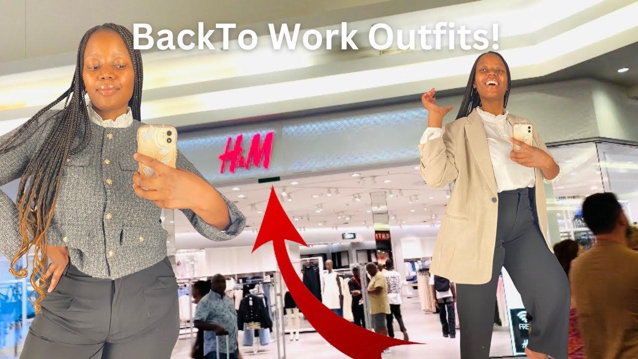 H&M Work OutFits| What’s New At H&M in 2025| Style over Trends~ South African YouTuber
