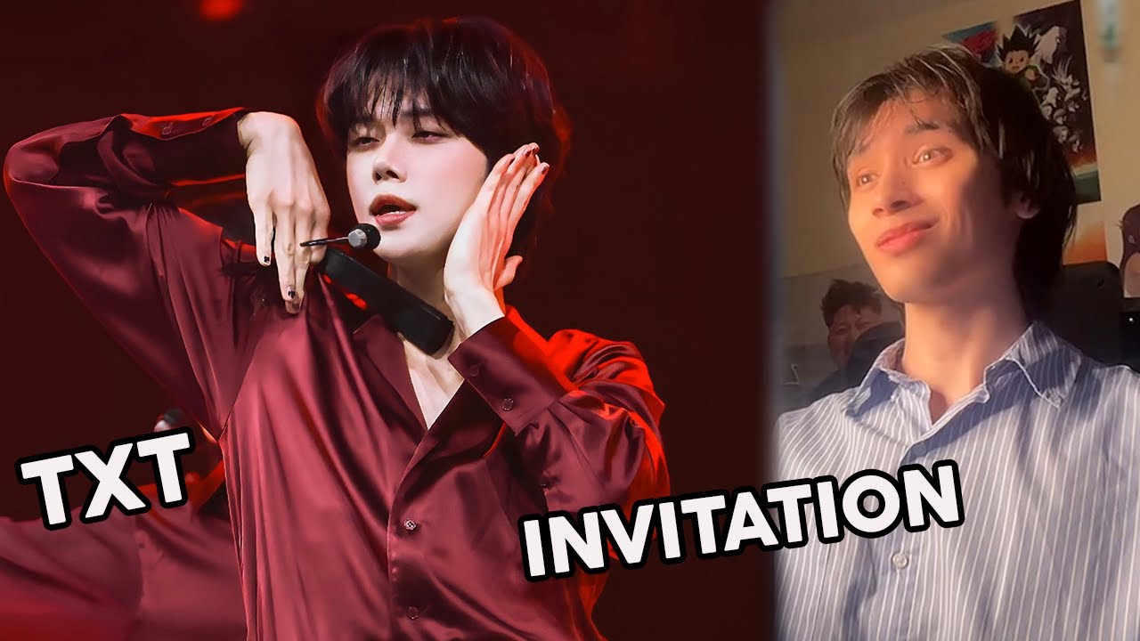 NEW K-POP FAN REACTS TO TXT INVITATION COVER FOR THE FIRST TIME
