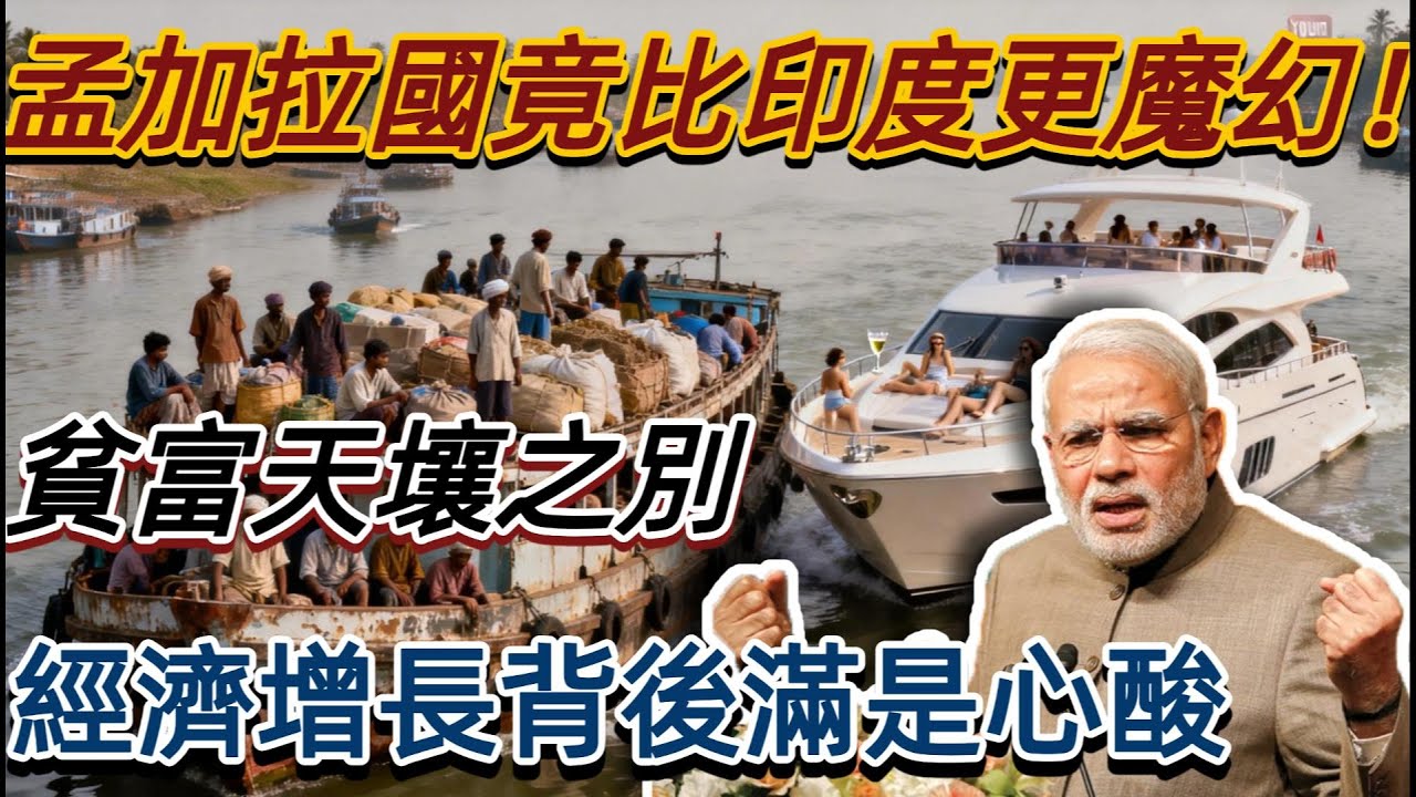 孟加拉國竟反超印度？繁榮背後的魔幻真相，看完震驚！
