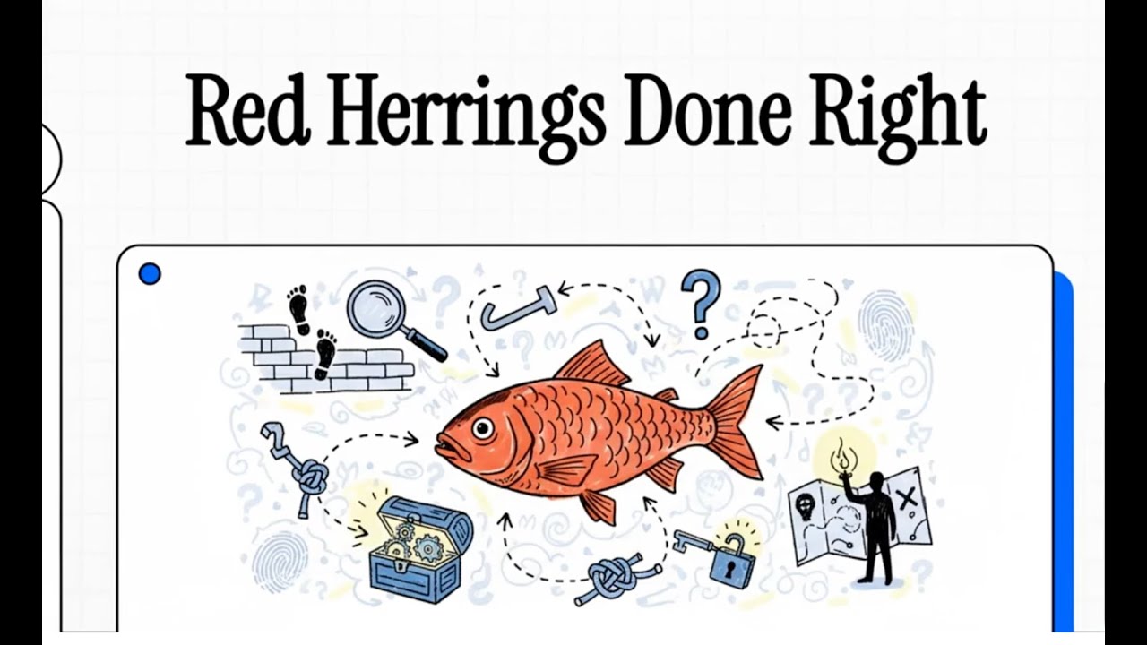 Red Herrings Done Right in D&D | How to Confuse Players Without Breaking the Mystery #dndtopics