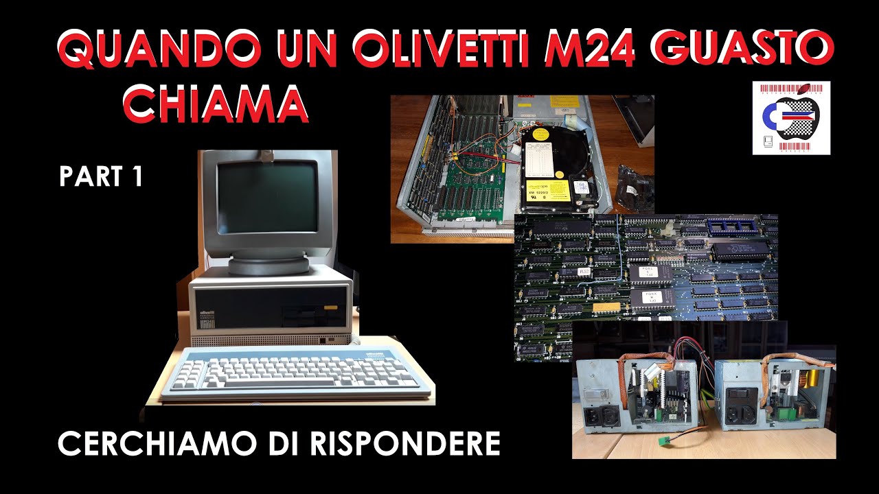 OLIVETTI M24 GUASTO. NESSUN SEGNO DI VITA. Part. 1 #olivetti #olivettim24 #olivettim20 #m24olivetti